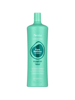 Fanola Vitamins Pure Balance - szampon przeciwłupieżowy do włosów, 1000ml