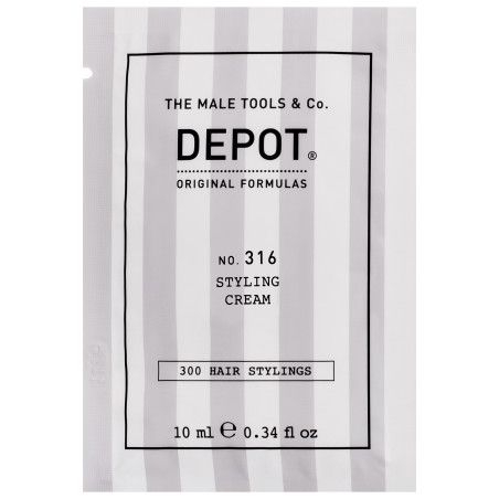 Depot NO. 316 Styling Cream - krem do stylizacji włosów o średnim utrwaleniu, 10ml