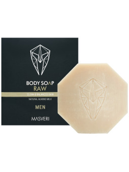 Masveri Body Soap Raw - oczyszczające mydło do ciała, 100g