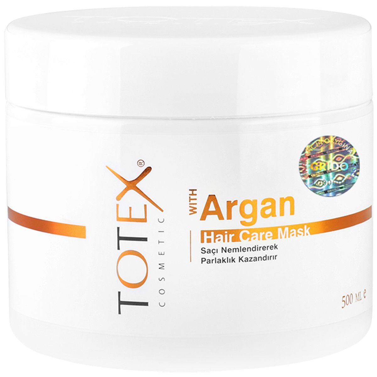 Totex Argan Hair Care Mask - maska wygładzająca do włosów, 500ml