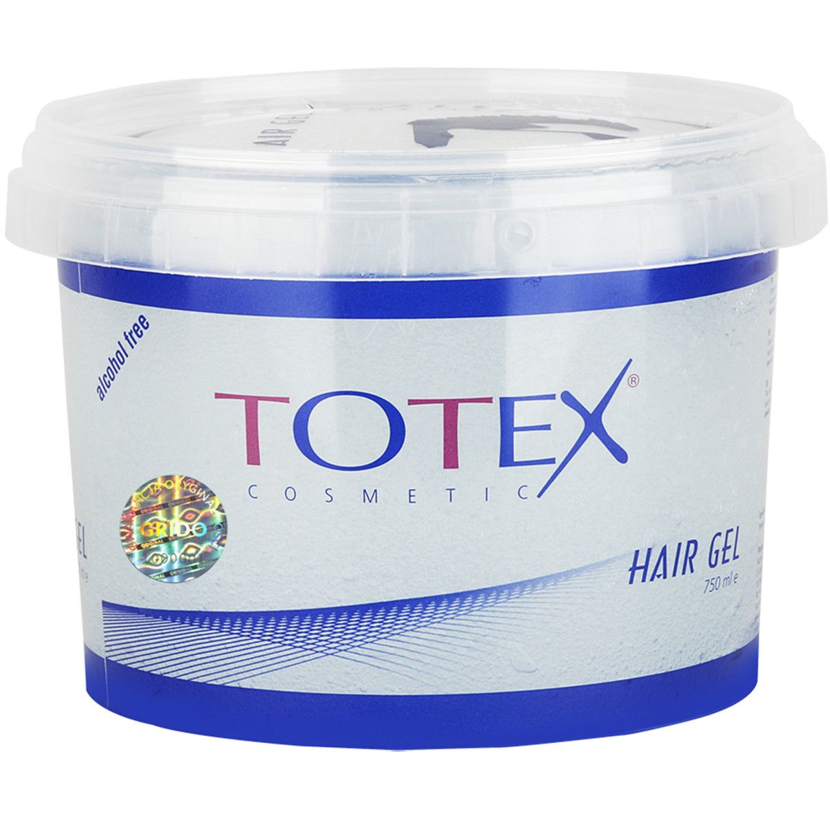 Totex Hair Gel Extra Strong - extra mocny żel do stylizacji fryzur, 750ml