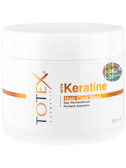 Totex Keratine Hair Care Mask - maska do włosów z keratyną, 500ml