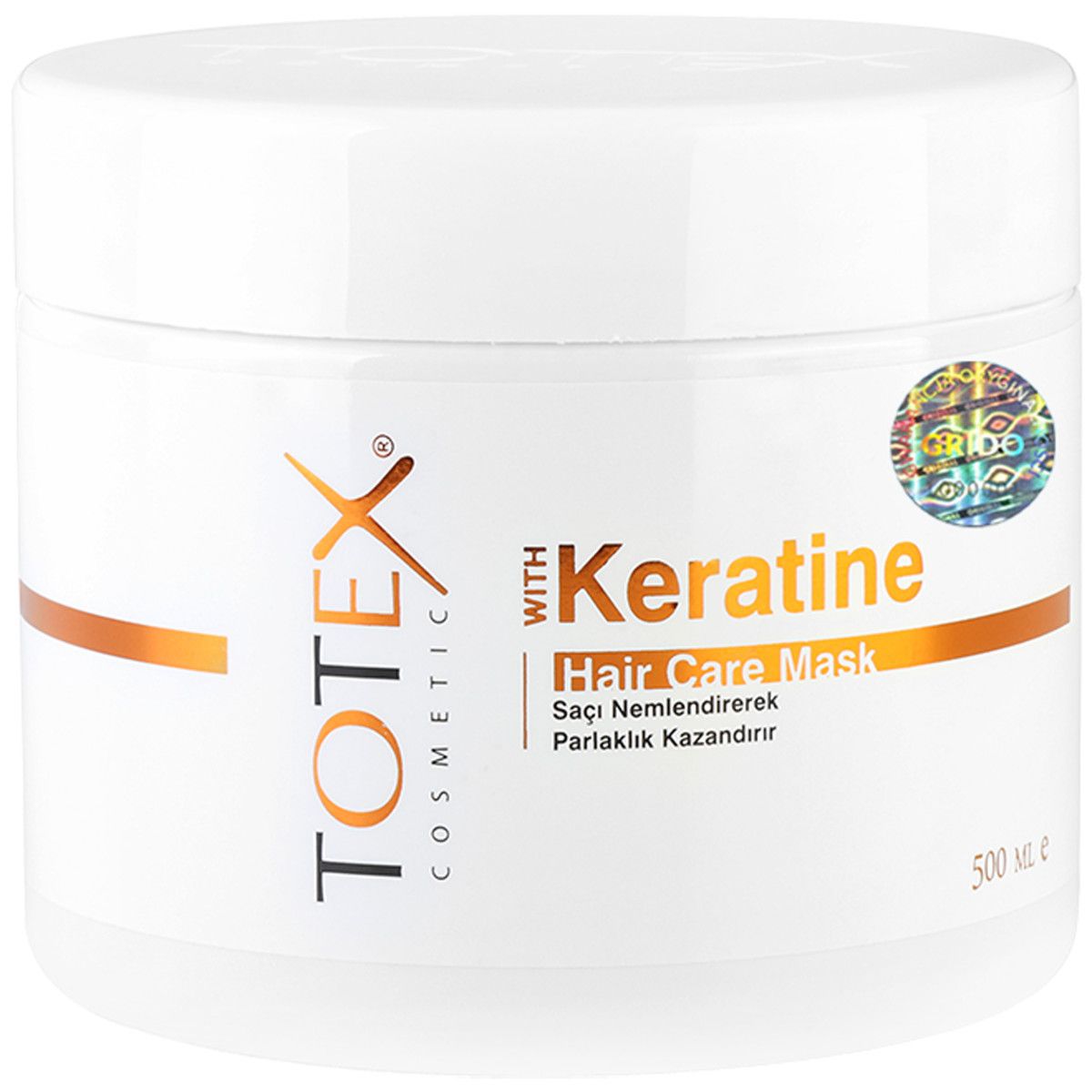 Totex Keratine Hair Care Mask - maska do włosów z keratyną, 500ml