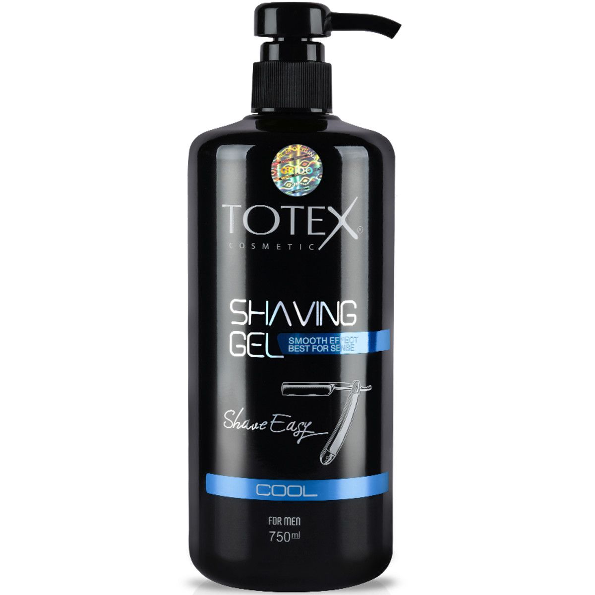 Totex Shaving Gel Cool For Men - chłodzący żel do golenia, 750ml