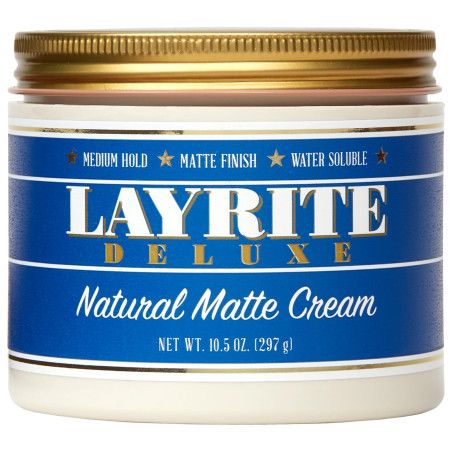 Layrite Natural Matte Cream, matowa pomada do włosów 297g średnie utrwalenie