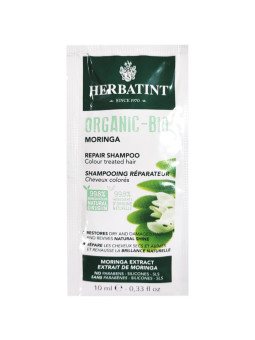 Herbatint Organic Bio Moringa delikatny szampon naprawczy do włosów 10ml
