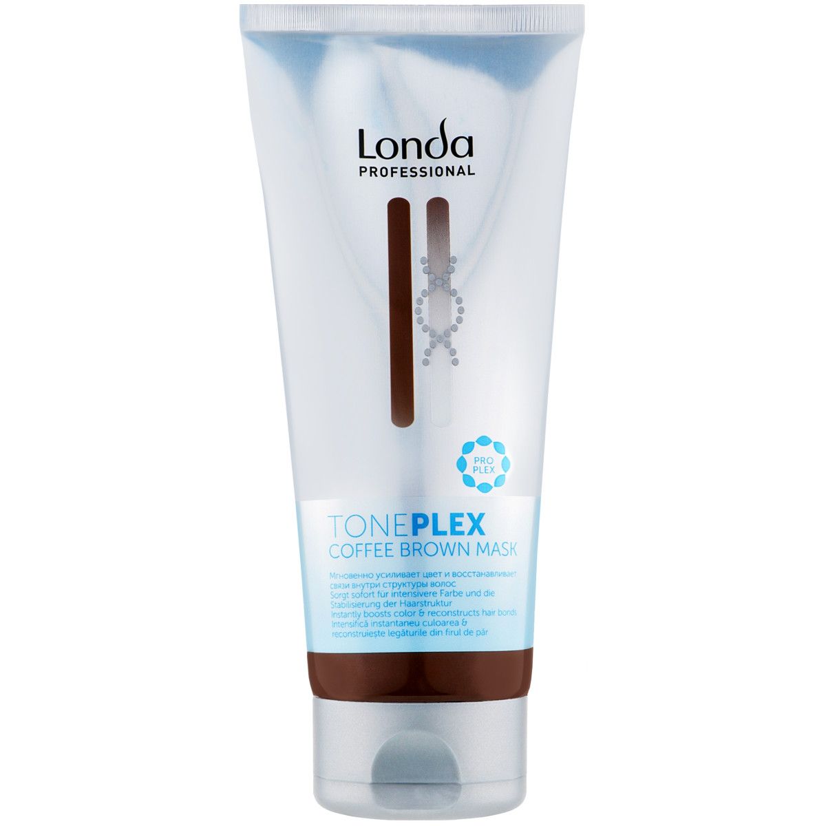 Londa Tonplex Coffe Brown Mask - koloryzująca maska do włosów kawowy brąz, 200ml