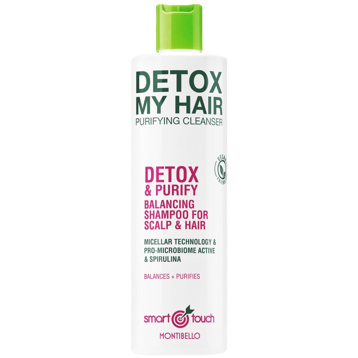 Montibello Smart Detox Purifying Cleanser - oczyszczający szampon do włosów, 300ml