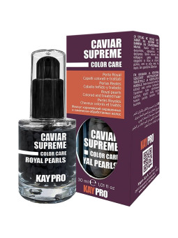 KayPro Caviar Supreme Royal Pearls - perełki do stylizacji włosów farbowanych, 30ml