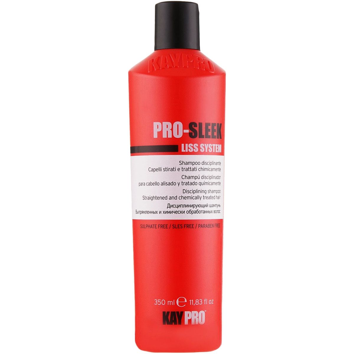 KayPro Pro Sleek Liss System - szampon do włosów puszących się, 350ml
