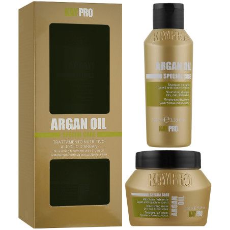 KayPro Argan Oil Special Care - zestaw regenerujący do włosów, 2x100ml