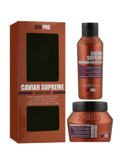 KayPro Caviar Supreme Special Care - zestaw chroniący kolor włosów, 2x100ml