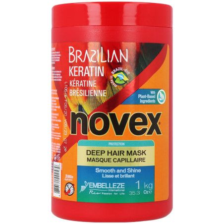 Novex Brazilian Keratin keratynowa maska do włosów zniszczonych 1kg