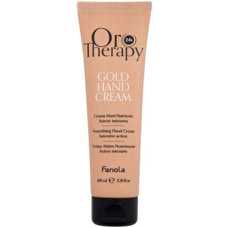 Fanola OroTherapy Gold Cream - odżywczy krem do rąk, 100ml