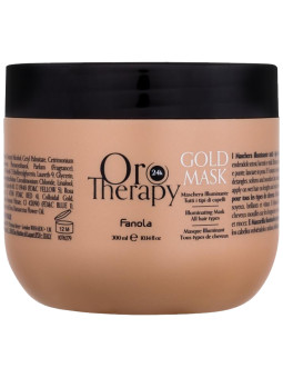 Fanola OroTherapy Gold Mask - maska odżywcza ze złotem koloidalnym, 300ml