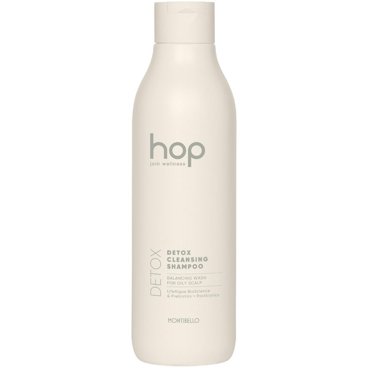 Montibello HOP Detox Cleansing - delikatny szampon oczyszczający, 1000ml