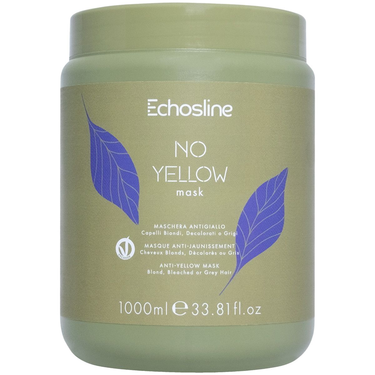 Echosline No Yellow - maska neutralizująca żółte tony, 1000ml