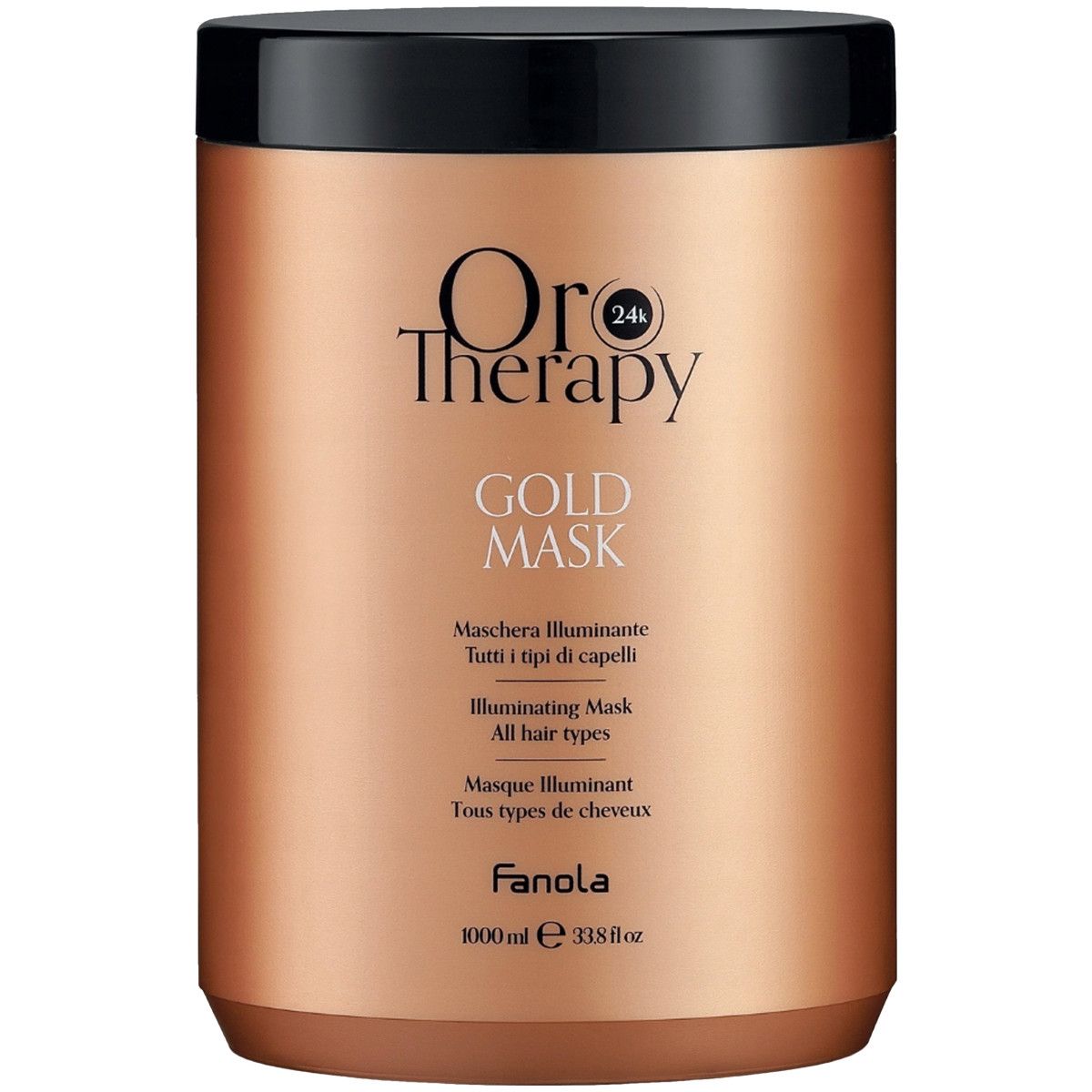 Fanola OroTherapy Gold Mask - maska odżywcza ze złotem koloidalnym, 1000ml