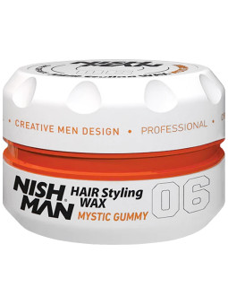 Nishman Hair Wax 06 Mystic Gummy - wosk do modelowania włosów, 150ml