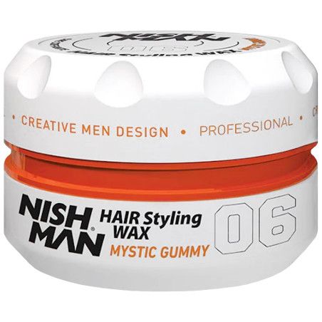 Nishman Hair Wax 06 Mystic Gummy - wosk do modelowania włosów, 150ml