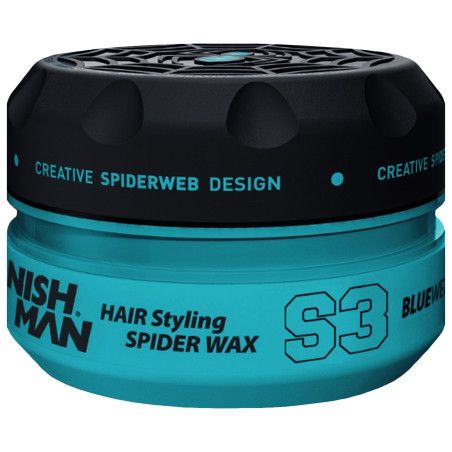 Nishman Spider Wax Blueweb - wosk do stylizacji włosów, 150ml