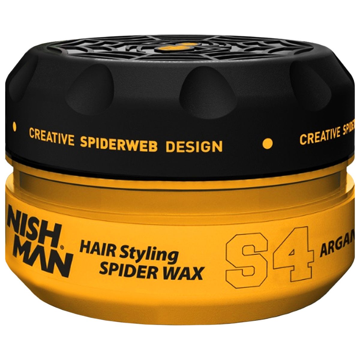 Nishman Spider Wax S4 Argan - włóknista pomada do włosów, 150ml
