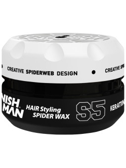 Nishman Hair Styling Spider Wax S5 - mocna pomada do włosów, 150ml