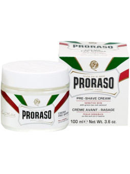 Proraso Sensitive Pre/post Shave Cream - krem przed i po goleniu skóry wrażliwej z zieloną herbatą, 100ml