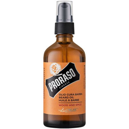 Proraso Wood & Spice Beard Oil - drzwno-korzenny olejek do brody, 100ml