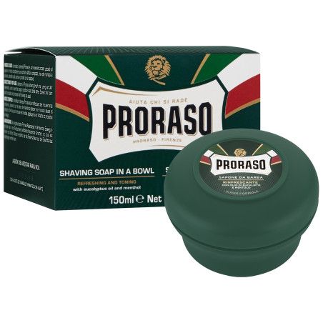 Proraso Refreshing Shaving Soap Jar - odświeżające eukaliptusowe mydło do golenia, 150ml