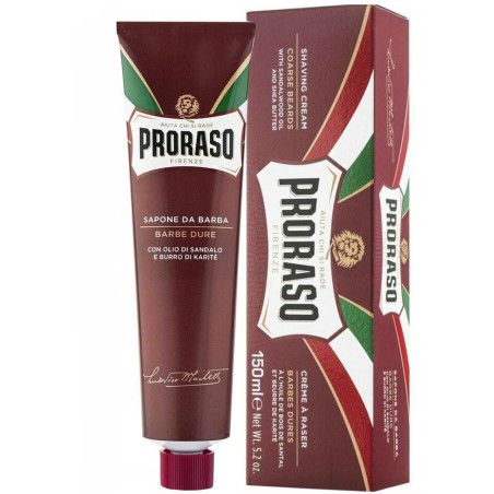 Proraso Coarse Shaving Soap - mydło do golenia drzewo sandałowe i masło shea, 150ml