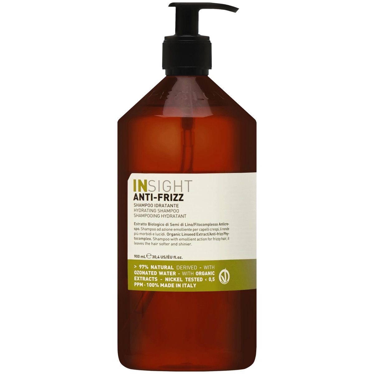 Insight Anti Frizz Shampoo - szampon zapobiegający puszeniu się włosów, 900ml