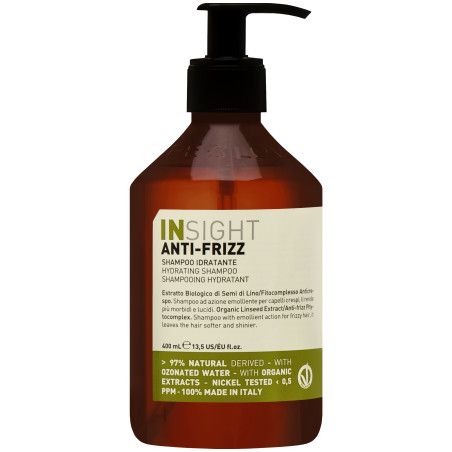 Insight Anti Frizz Shampoo - szampon zapobiegający puszeniu się włosów, 400ml