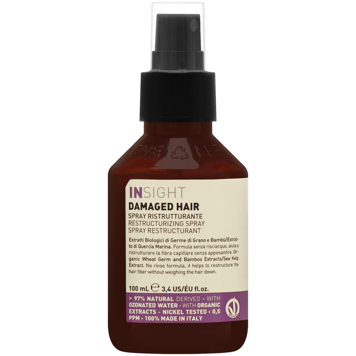 Insight Damaged Hair Spray - mgiełka do włosów zniszczonych, 100ml