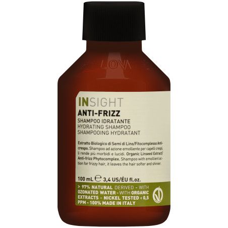 Insight Anti Frizz Shampoo - szampon zapobiegający puszeniu się włosów, 100ml