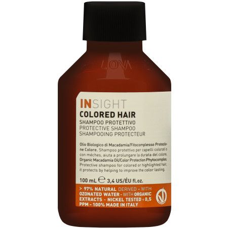 Insight Colored Hair Shampoo - szampon do włosów farbowanych, 100ml