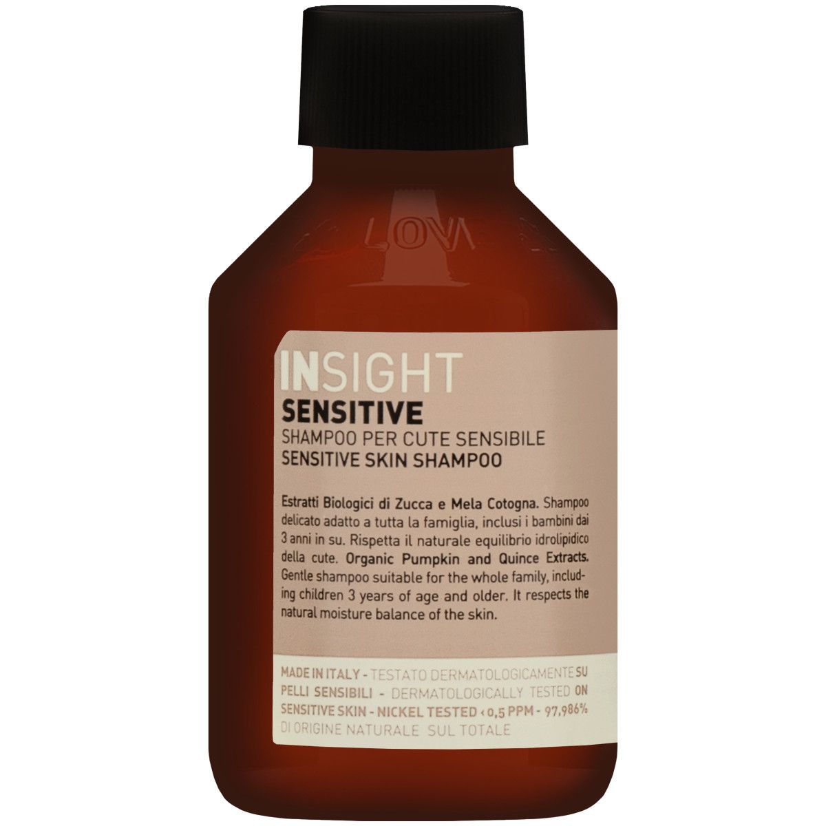 Insight Sensitive Shampoo naturalny szamppon do skóry wrażliwej 100ml