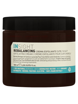 Insight Rebalancing Cream - peeling do przetłuszczającej się skóry głowy, 180ml