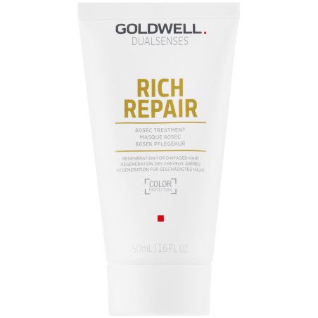 Goldwell Dualsenses Rich Repair - kuracja odbudowująca do włosów 60sec, 50ml