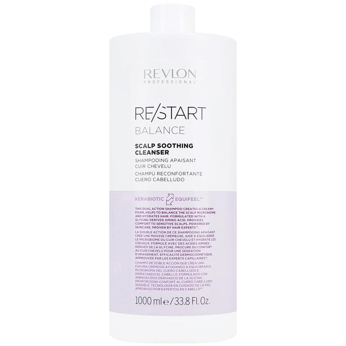 Revlon Restart Balance Shampoo - szampon balansujący do skóry głowy, 1000ml
