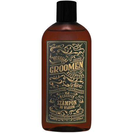 Groomen EARTH Shampoo - szampon do włosów dla mężczyzn, 300ml