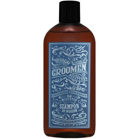 Groomen AQUA Shampoo - szampon do włosów dla mężczyzn, 300ml
