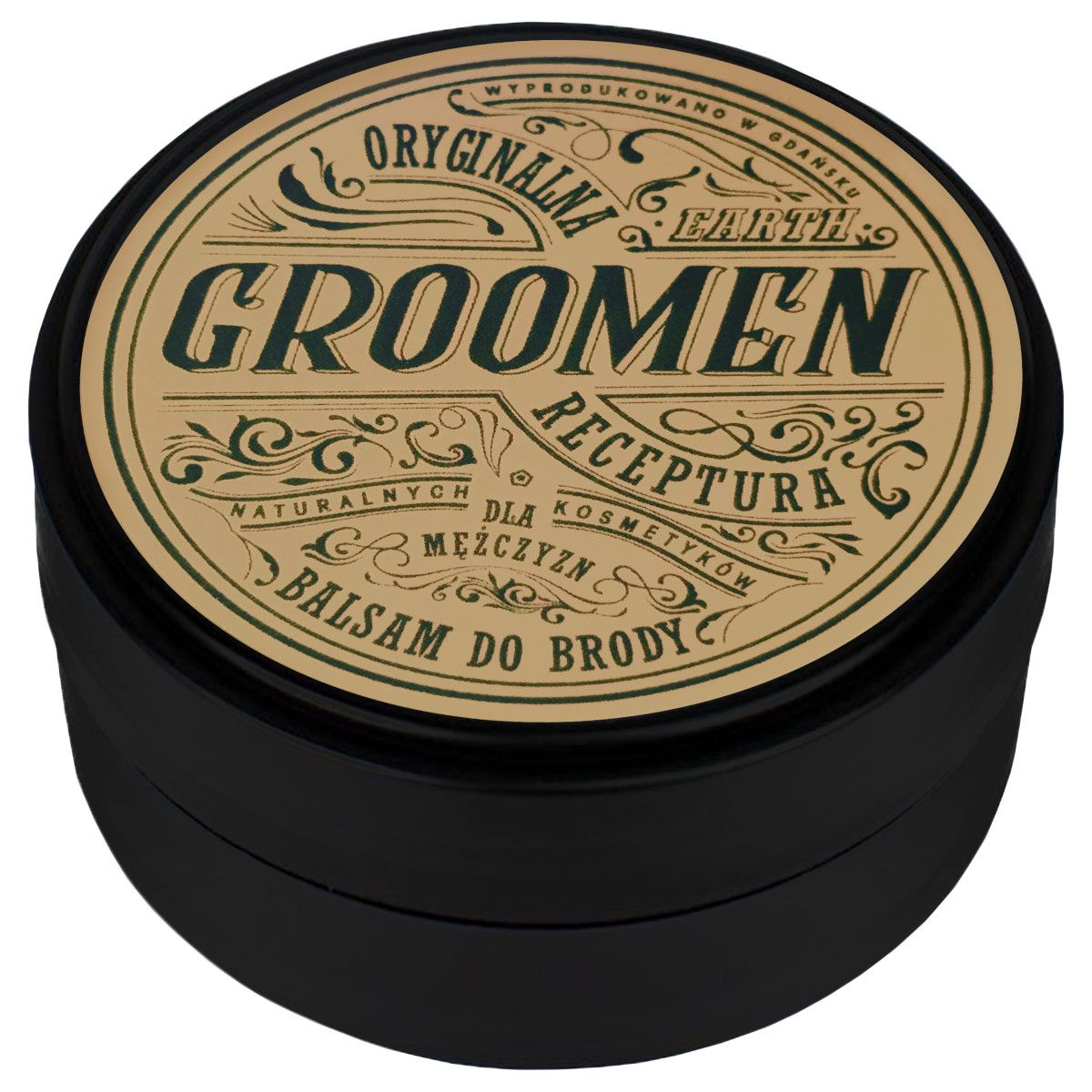 Groomen EARTH Beard Balm - balsam do pielęgnacji brody, 50g