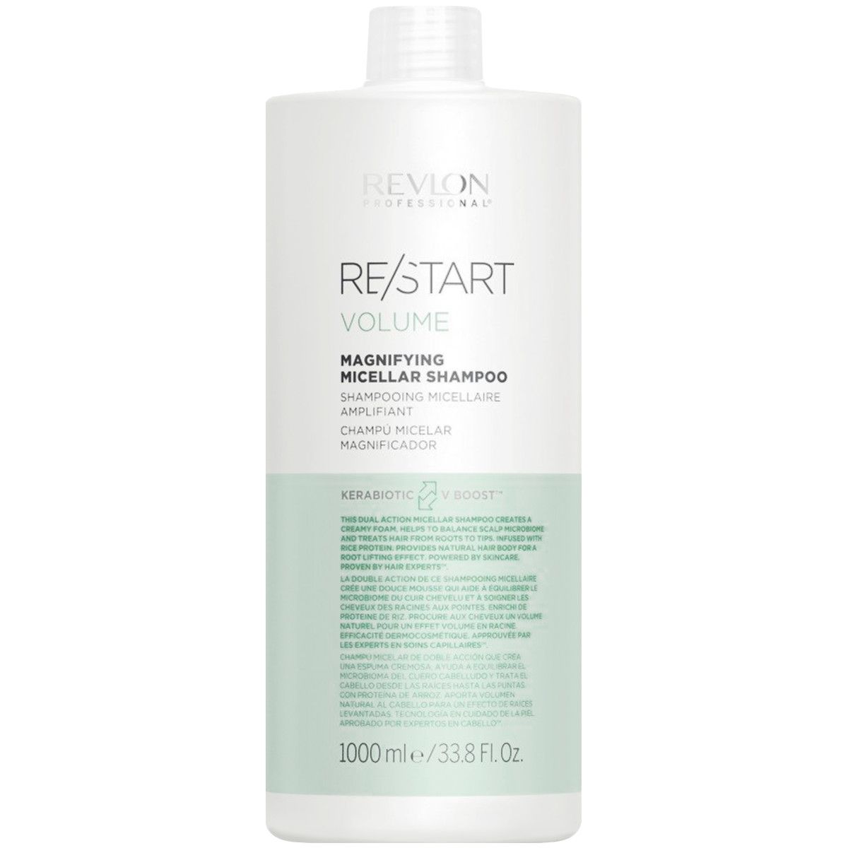 Revlon Restart Volume Magnifying Shampoo - szampon dodający włosom objętości, 1000ml