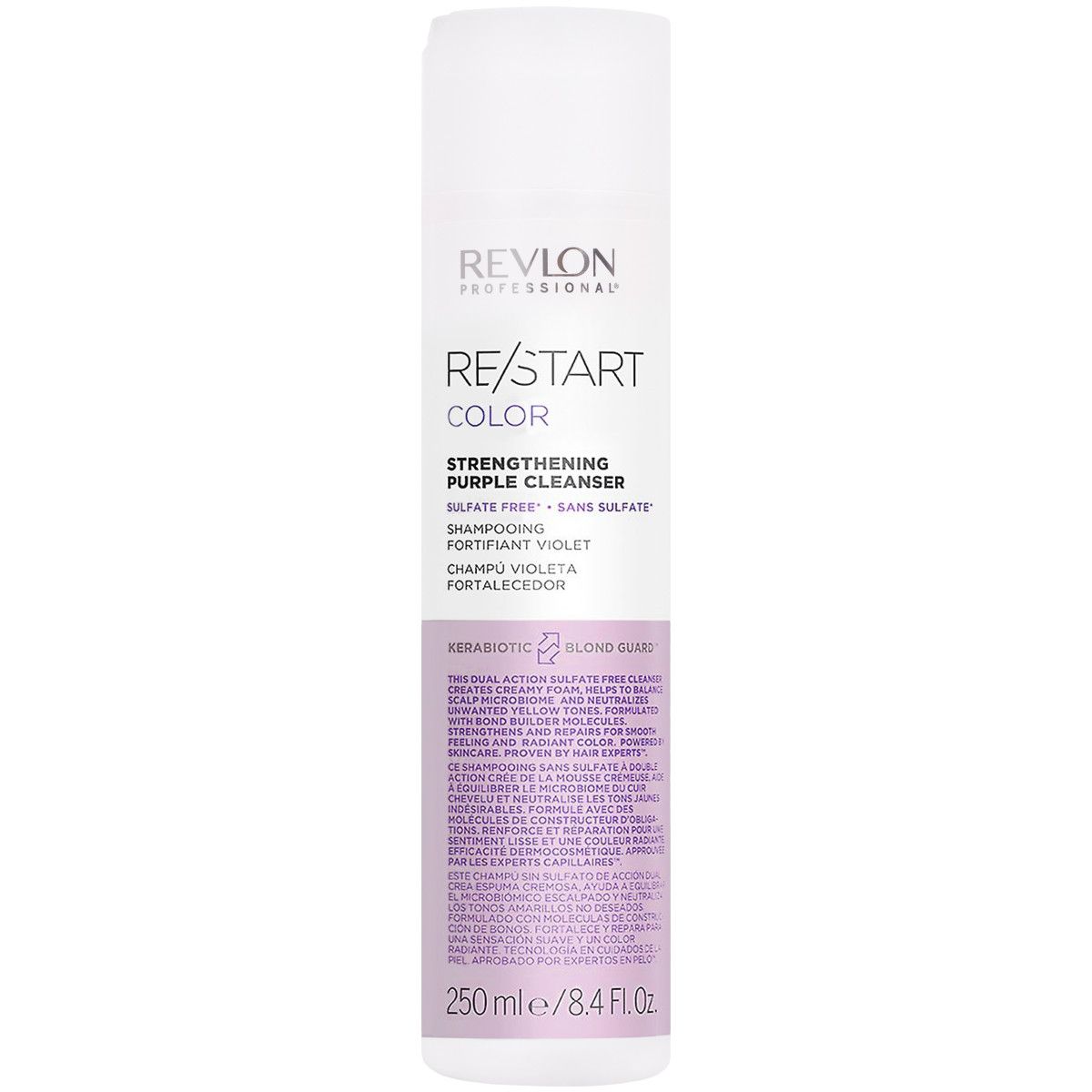 Revlon Restart Color Purple Shampoo - szampon do włosów blond, 250ml
