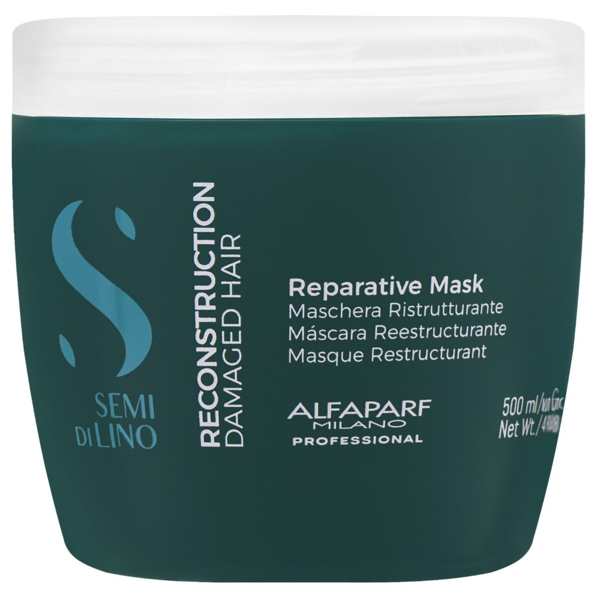 Alfaparf Reconstruction maska regenerująca do włosów zniszczonych 500 ml