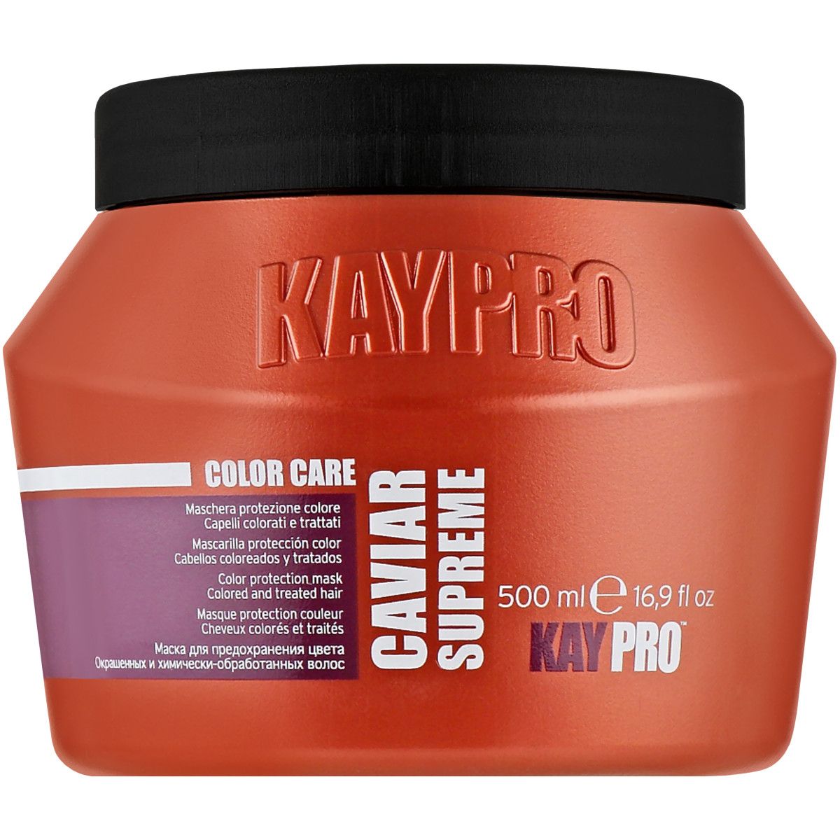 KayPro Caviar Supreme Mask - maska do włosów farbowanych, 500ml