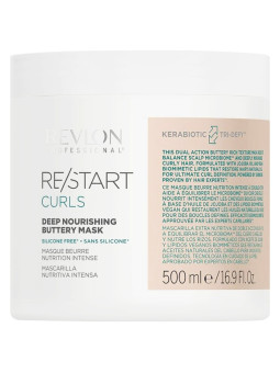 Revlon Restart Curls Nourishing Mask - odżywcza maska do włosów kręconych, 500ml
