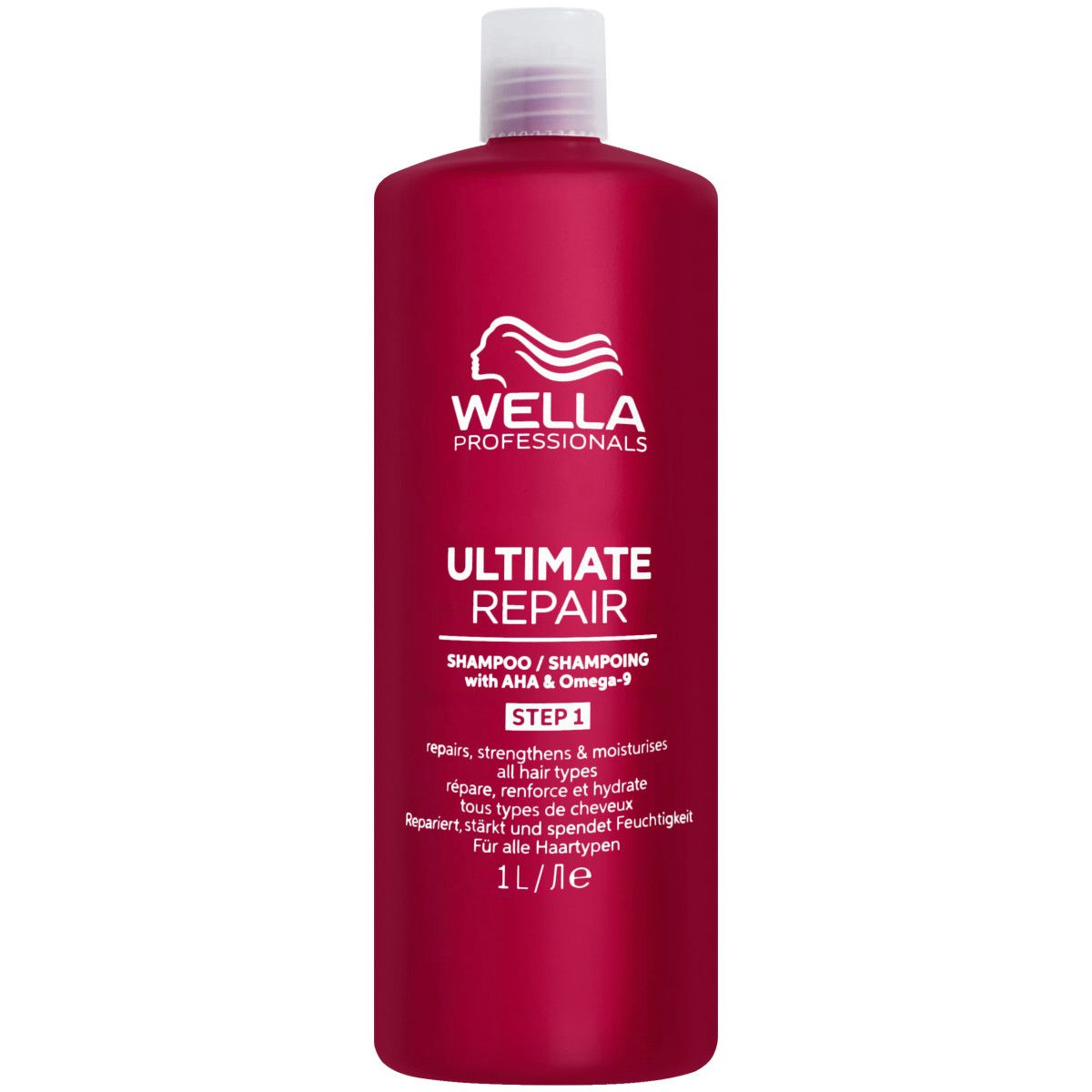 Wella Ultimate Repair Shampoo - regenerujący szampon do włosów, 1000ml