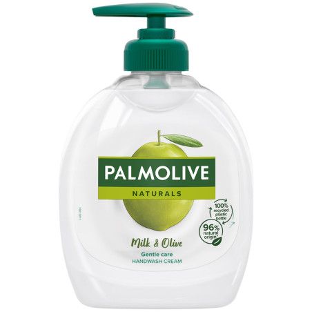 Palmolive Naturals Milk & Olive - nawilżające oliwkowe mydło do rąk w płynie 300ml